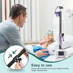 Feeding Tube Stand, Hands-Free Feeding Tube Holder
