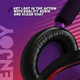Stealth C6-100 Gaming Headset Strike Red Purple Multiplatform view 5