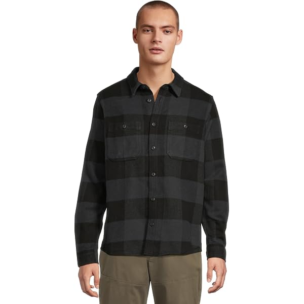 Amazon.com: Theory Men's Irving Soft Plaid Shirt, Hunter Green