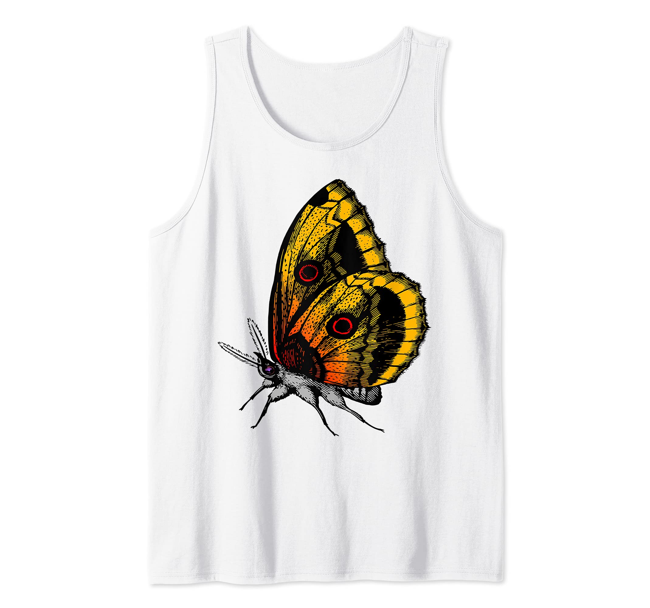 Moth Cartoon Tank Top