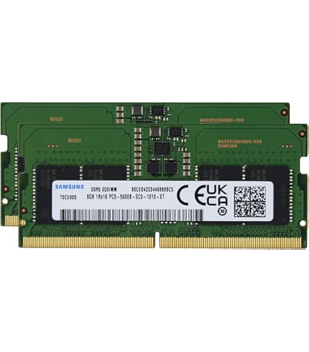 Samsung メモリー 8GBx2 計16GB Samsung 16GB (2x8GB) DDR5 5600MHz PC5-44800 CL46 SODIMM 1Rx16