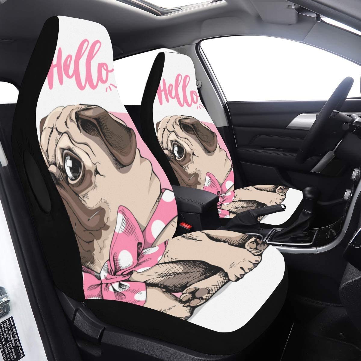 Baby Seat Covers for Girls Humorous Special Cute Animal