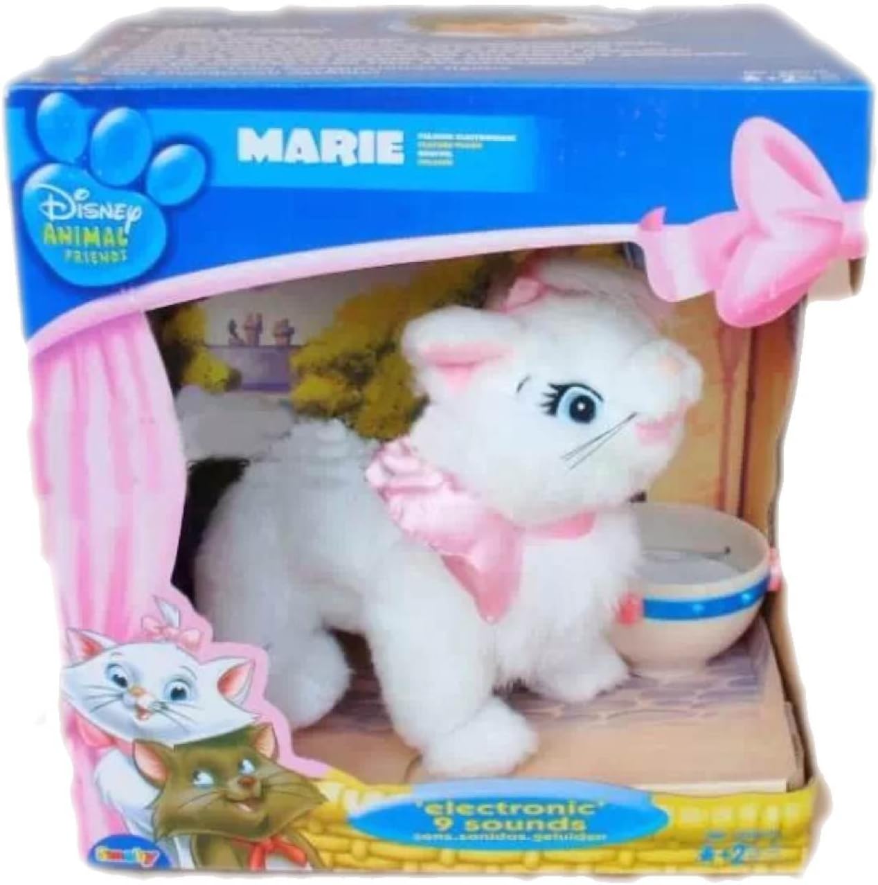 Amazon Disney ディズニー おしゃれキャット The Aristocats 電子ペット マリー マリーちゃん ぬいぐるみ ままごと 並行輸入品 ぬいぐるみ おもちゃ