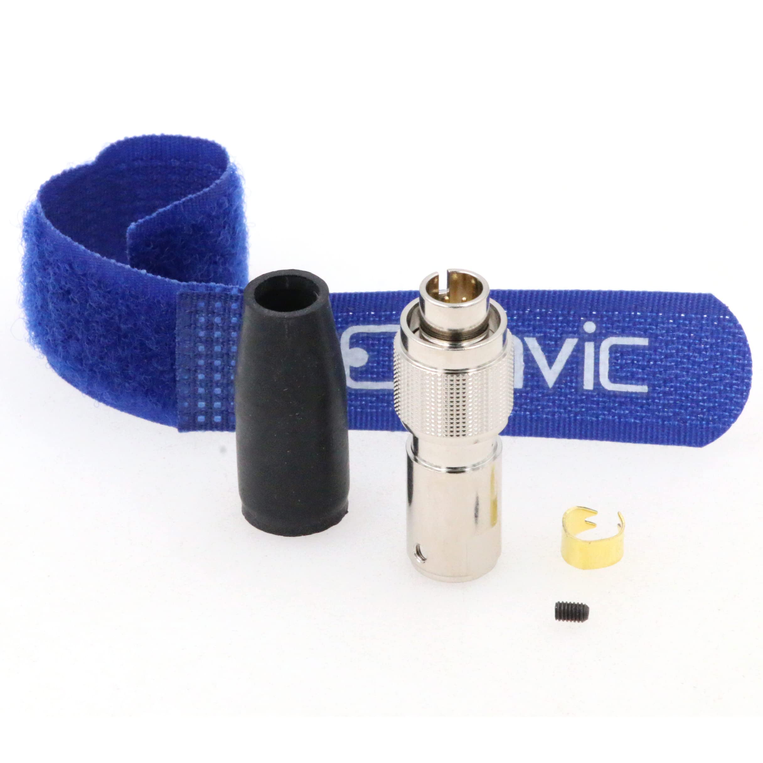 Eonvic Original Hirose 8 Pin Male Aviation Plugs Replacement MXR-8P-8P Circular Connector Plug for Sony Camera Remote Control