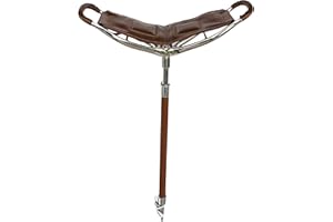 CHALLENGER Farrier Adjustable Outdoor Golf Sport Spectator Folding Chair Seat Stick 98471