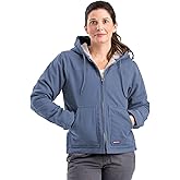 Berne Women's Sherpa-Lined Softstone Duck Hooded Jacket