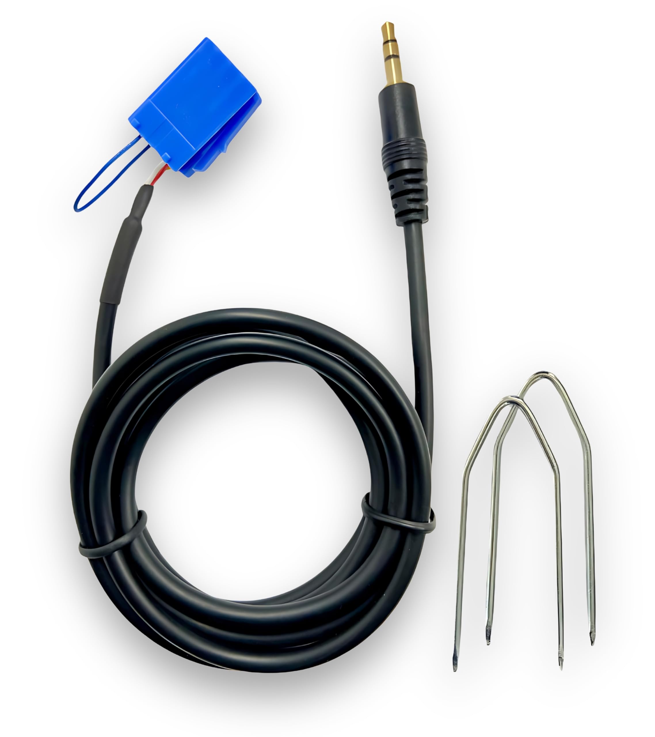 Ismartech Cable Function AUX-IN and Extraction Kit for Car with Jack Male and Bridge with Keys Disassembly Radio Black