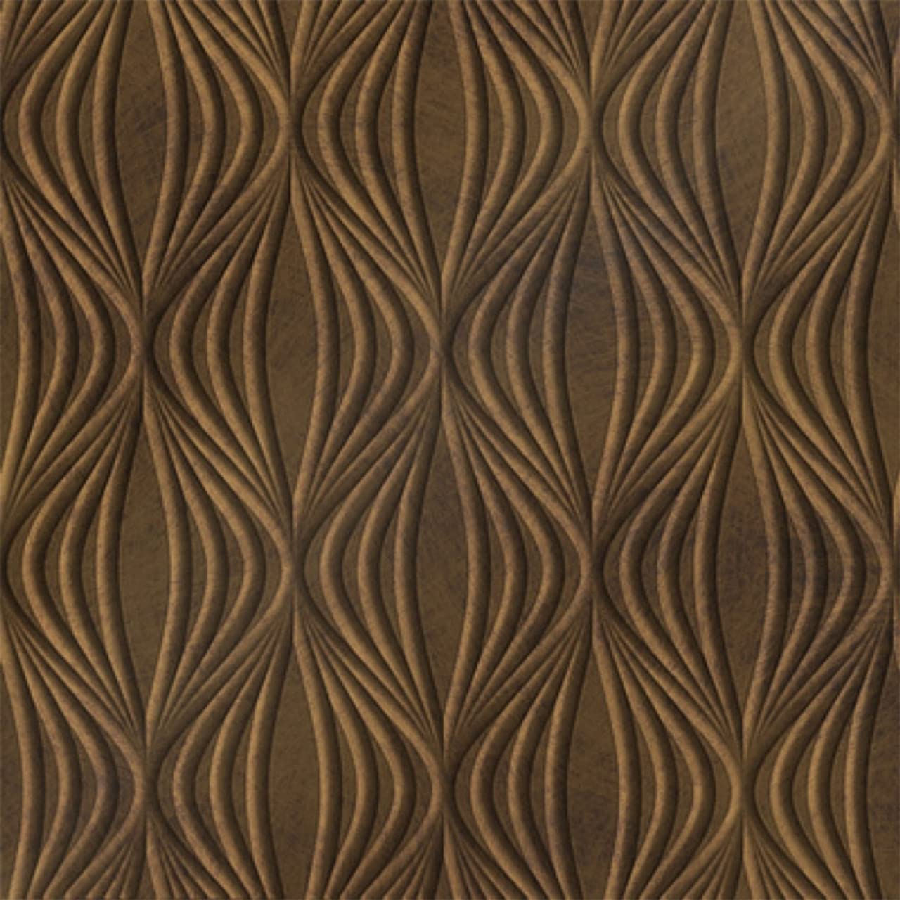 Photo 1 of (see all images) From Plain To Beautiful In Hours 124 Shallot 3D PVC Wall Panels 1 Piece, Antique Bronze