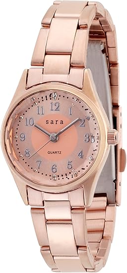 Amazon フィールドワーク 腕時計 アナログ プチメタル メタルバンド St052 10 レディース ピンクゴールド レディース腕時計 腕時計 通販