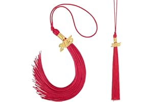 2025 Tassel Graduation Tassels Red Tassel 2 Pcs Graduation Tassel Charms for Graduation Cap Graduation Tassels 2025 Graduatio