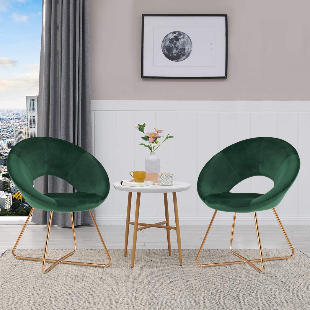 Best green velvet dining chairs
