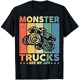 Monster Truck Car for Birthday Boy, Toddlers, Youth & Adults T-Shirt
