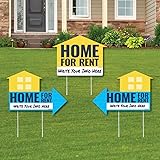 Bannerbuzz Apartment For Rent Yard Sign With Metal Stakes 18 Non