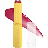 Burt's Bees Tinted Boosted Balm with Beeswax, Cheeky Cherry, 0.16 oz. Tube | Hydrating Vitamin Lip Tint with Vitamin C, E, and F Core, 24 Hour Lip Moisturizer, 100 Percent Natural Origin