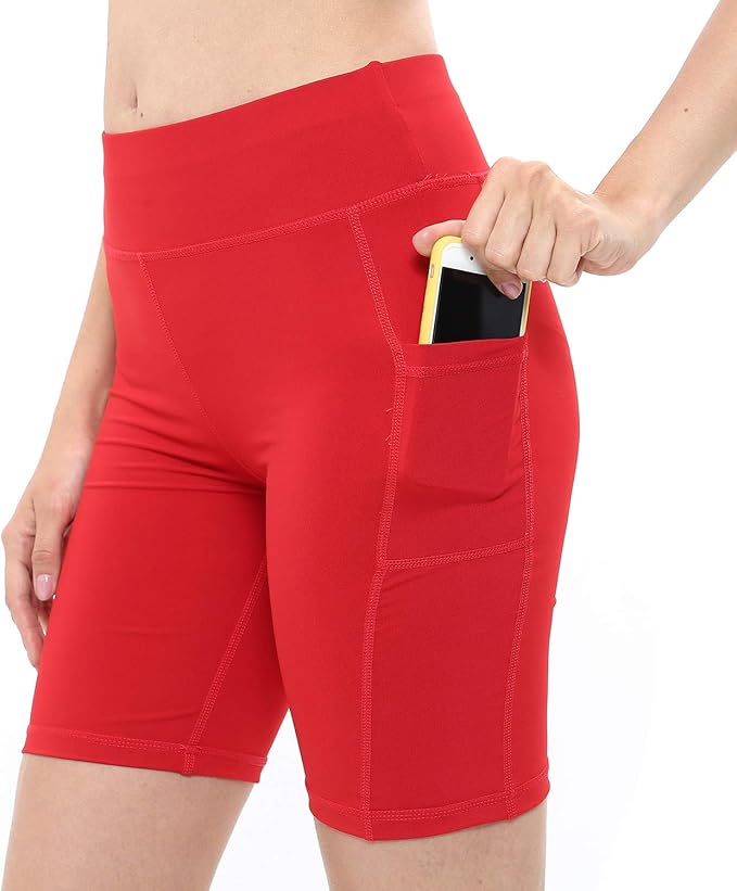 unilane Women Boyshorts Shapewear Bike Slip Shorts Pockets