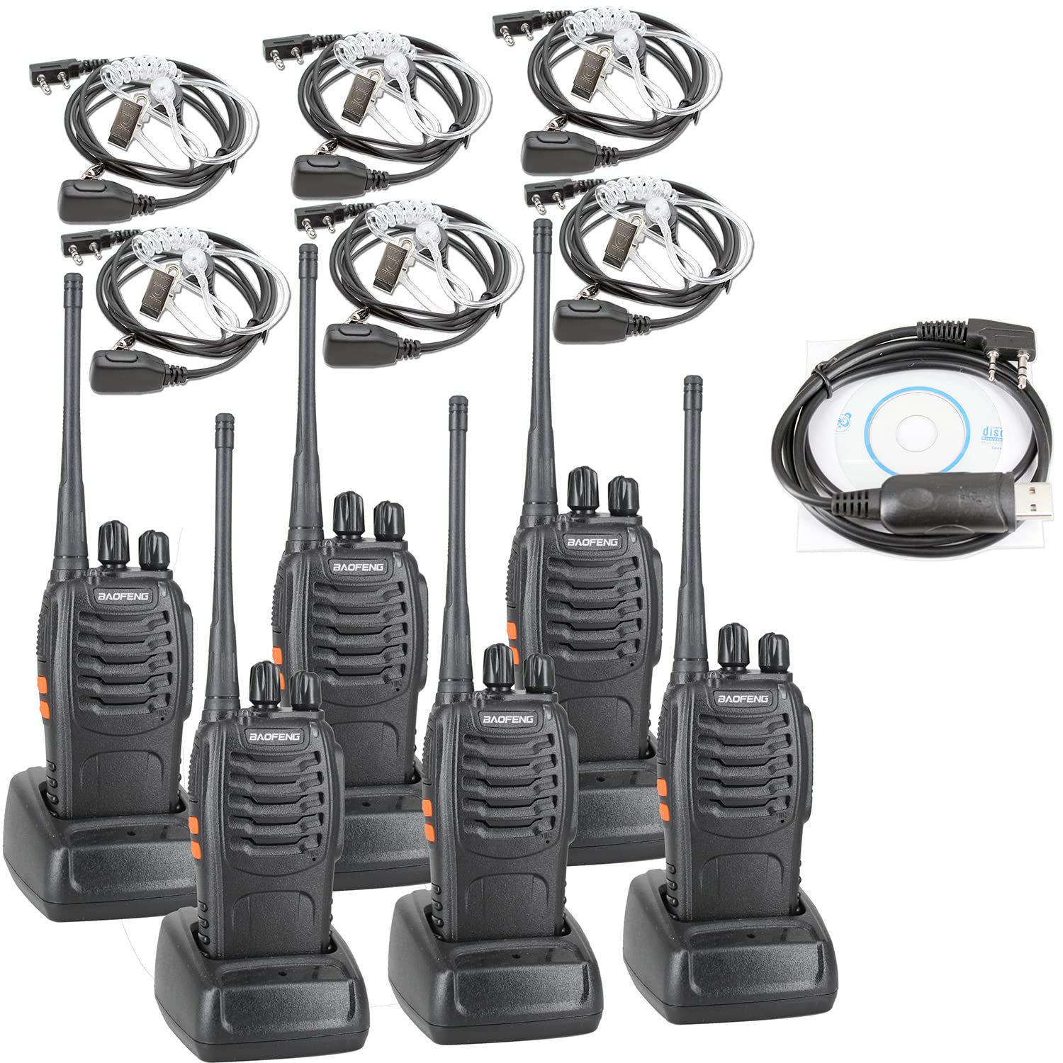 BAOFENG BF-888S Walkie Talkie Long Range 16 CH