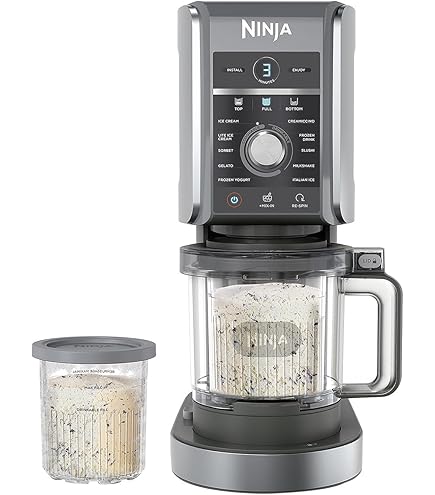 Ninja CN302CO CREAMi Ice Cream Maker, for Gelato, Mix-ins