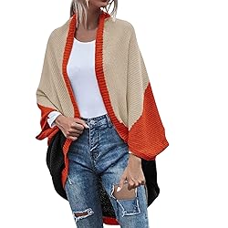 ADJHDFH Cardigan For Women Dressy Lightweight Cape