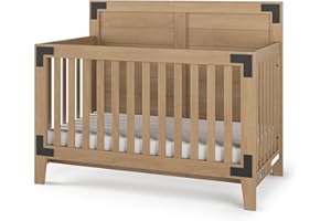 Lucas 4-in-1 Convertible Crib (Nutmeg)