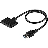 StarTech.com SATA to USB Cable - USB 3.0 to 2.5” SATA III Hard Drive Adapter - External Converter for SSD/HDD Data Transfer (USB3S2SAT3CB)