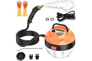 CAYAMA Steam Cleaner for home,High Pressure Steamer for Cleaning,Handheld Steam Cleaner for Home Use,Hardwood Floor Steam Cleaner for Upholstery,Kitchen,Bathroom,Grout and Tile