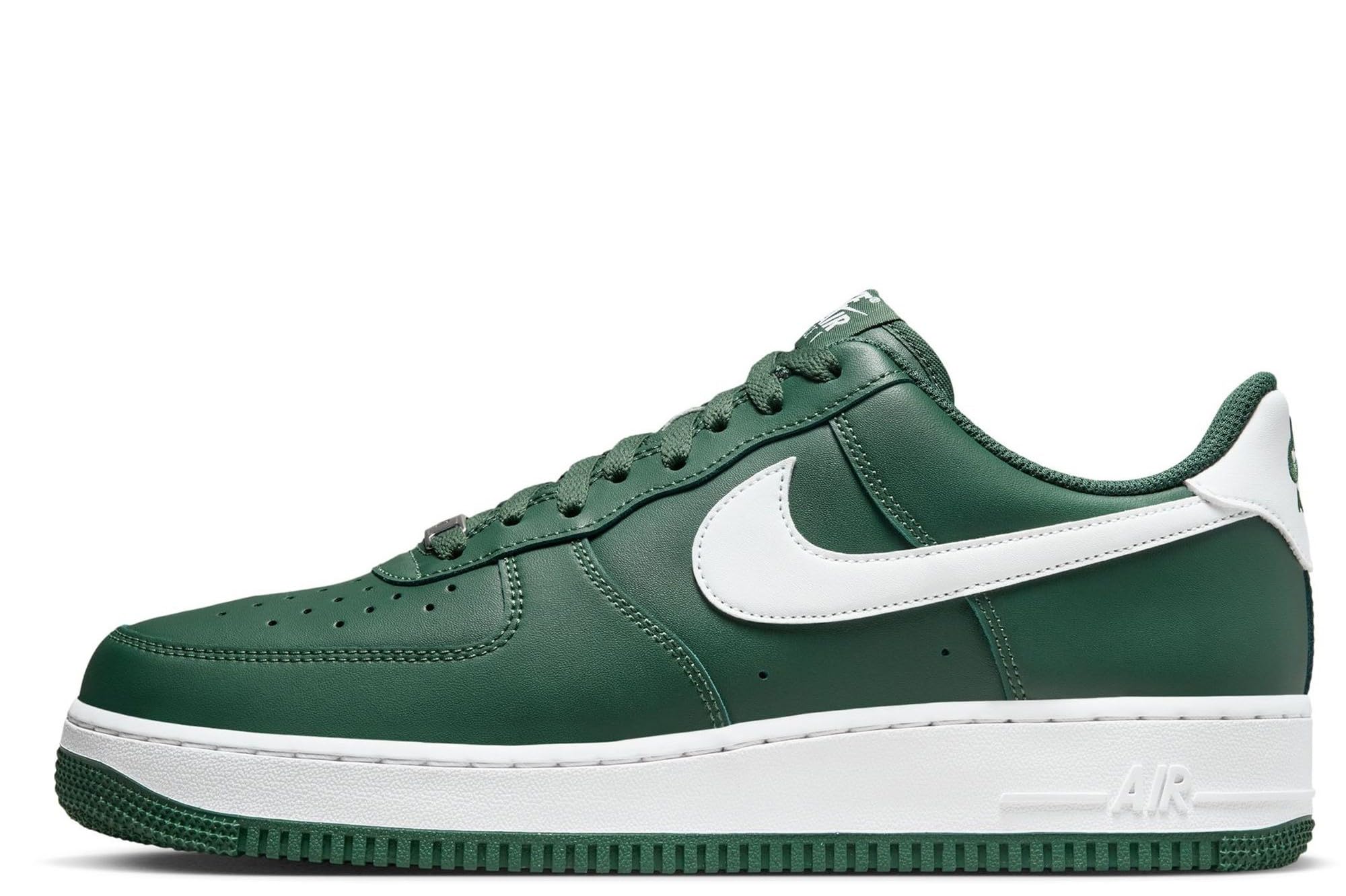 Nike Air Force 1 '07 Men's Shoes (FJ4146-300, Fir/White) Size 14 Image