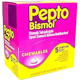 Pepto Bismol Chewables Dispenser - 32 Packs of 4
