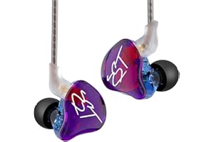 KZ ZST in Ear Monitor Headphone Hybrid Banlance Armature with Dynamic in-Ear Earphone 1BA+1DD Wired Earbuds HiFi Headset (Col