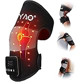 TUOYR Cordless Red Light Therapy for Knee Pain Relief 4000mAh Battery Portable Wireless Near Infrared Light Therapy Devices Wearable Wrap for Arm Elbow Muscle Relax Treatment Pad