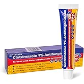 Terthon Clotrimazole Antifungal Cream Treatment: Max Strength for Athlete's Foot, Jock Itch, Ringworm & Yeast Infection - Fast Acting Itch Relief for Feet, Groin & Skin - 30g