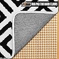 Gorilla Grip Extra Strong Rug Pad Gripper, Grips Keep Area Rugs in Place, Thick, Slip and Skid Resistant Pads for Hard Floors