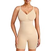 Gotoly Shapewear Bodysuit for Women Tummy Control Seamless Full Body Shaper V-Neck Waist Trainer Body Suit