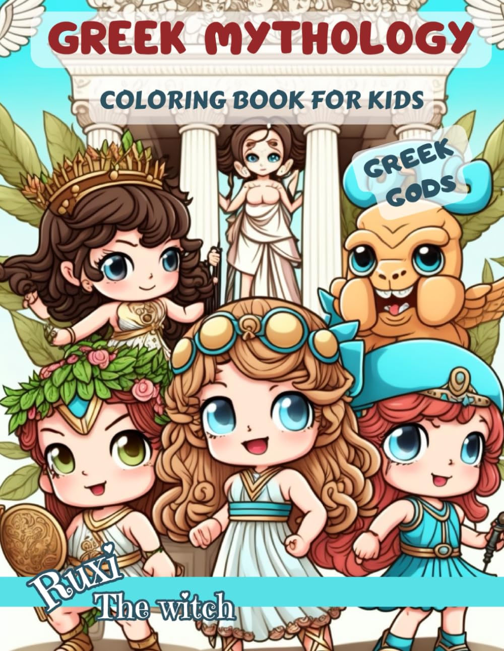 Mua Greek Mythology Coloring Book for Kids: Greek Gods to Color trên ...