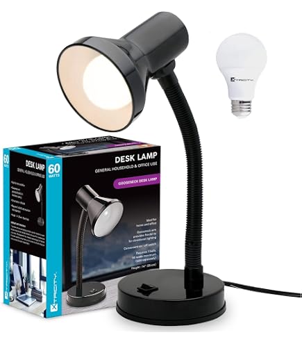 Kiven Dimmable Clip-on Desk Lamp, 1-Light Raffia Nightstand Lamp with Flexible Arm, Remote Kiven Dimmable Clip-on Desk Lamp, 1-Light Raffia Nightstand Lamp with Flexible Arm, Remote