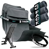 Uonel INDUSTRY Gym Towels Man and Woman Microfibre Workout Sweat Towels for Gym Pack 3 - Exercise Towel Fast Body Sweat - Train Smarter