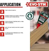 EVO-STIK Wood Glue Clear 125ml Interior Extra Strong Fast Setting view 7