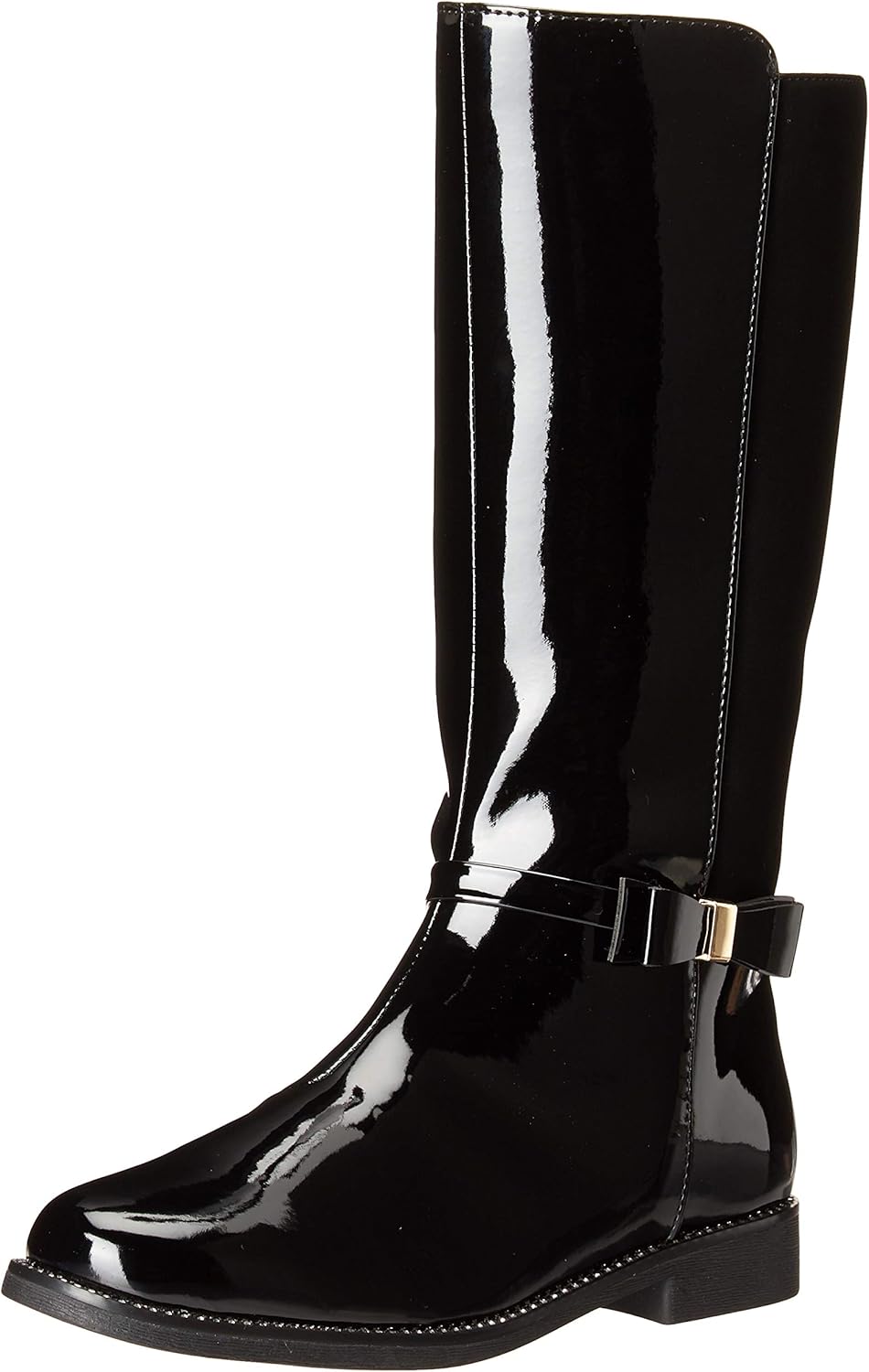 children's place black boots