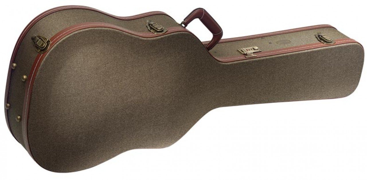 Stagg GCXWBZ Bronze Tweed Deluxe Western/Dreadnought Guitar Case