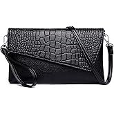 wuxingmeili Clutch Purses for Women Casual, Small Wristlet Purses Clutch Handbags Envelope Clutch Bag, PU Leather Wristlet