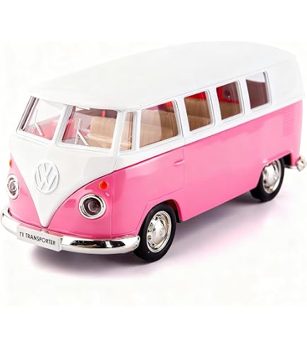 Amazon.com: KiNSMART 1962 Volkswagen Classic Bus 1:32 Scale 5