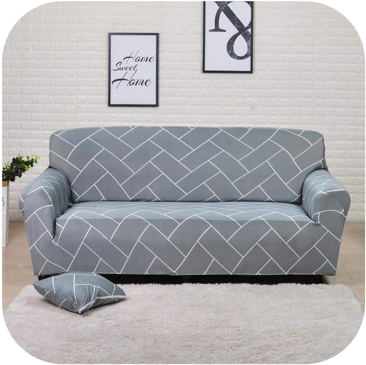 JohooBelt Sofa Cover Elastic for Living Room Spandex Corner Couch