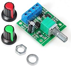 Gebildet 2pcs PWM Low Voltage Motor Speed