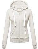 Fifth Parallel Threads Basic Zip Up Hoodie Oatmeal S