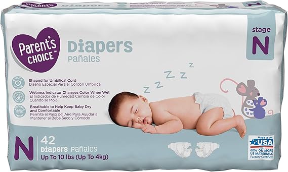 parents choice 160 diapers