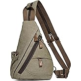 KL928 Sling Bag - Small Crossbody Backpack Shoulder Casual Daypack Rucksack for Men Women