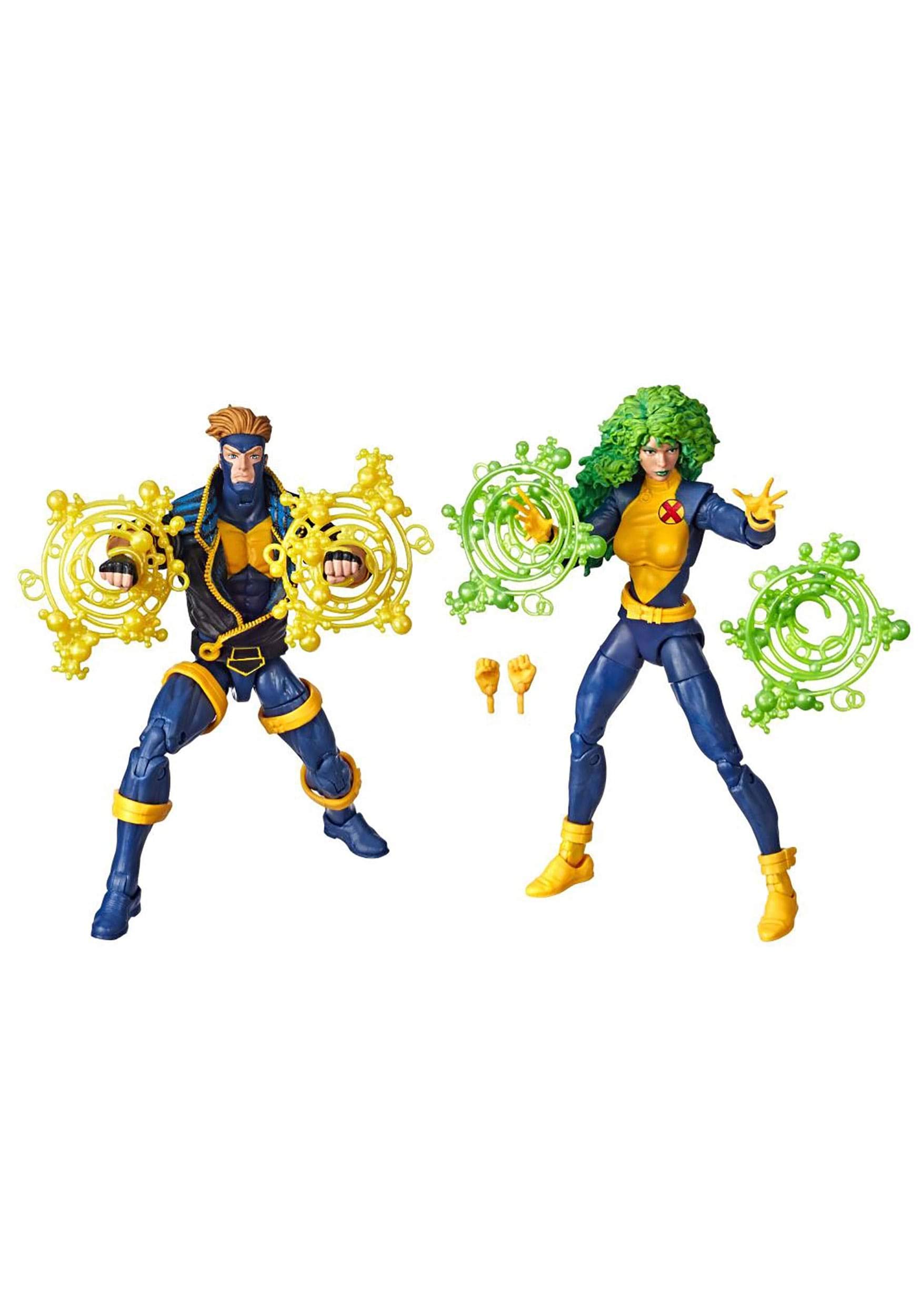 Marvel Classic- Pack of 2 X-Men 15 cm Figures, Multicolour (Hasbro E86135L0), Assorted Color/Model