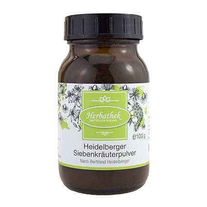 Heidelberger Siebenkräuterpulver, bio, 100g