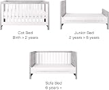 Tutti Bambini Modena 3-Piece Nursery Set Cot Bed Changing Table Wardrobe view 3