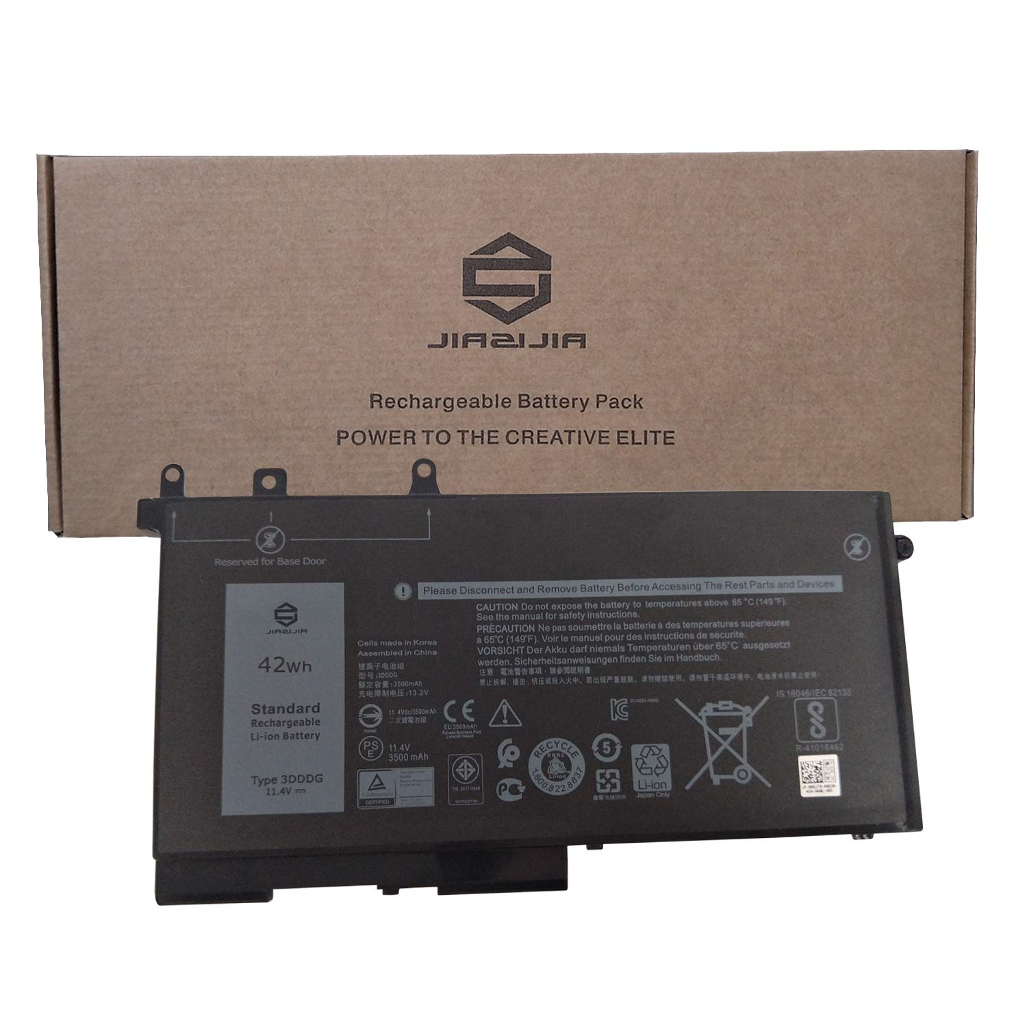 Bateria 3DDDG Dell Latitude 5280 5288 5480 5490 5580 5590 54