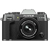 Fujifilm X-T50 Mirrorless Digital Camera XC15-45mmF3.5-5.6 OIS PZ Lens Kit - Charcoal Silver